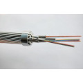 Núcleo multimodo 2/4/6/12/48 do cabo de fibra óptica de OPGW